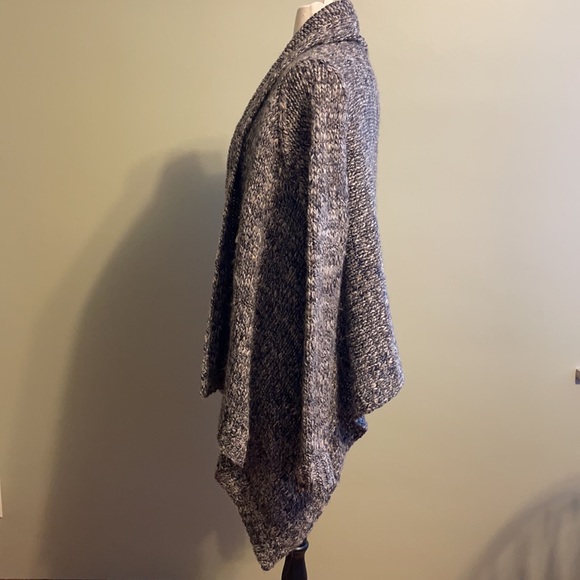 Talbots Women’s Medium Wool Alpaca Blend Open Front Waterfall Cardigan Sweater - Picture 6 of 10